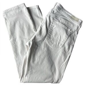 AG The Stevie Ankle in White Size 31R
